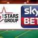 Sky Bet Italia готовится к слиянию со Stars Group