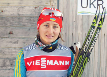 Украинская биатлонистка Вита Семеренко